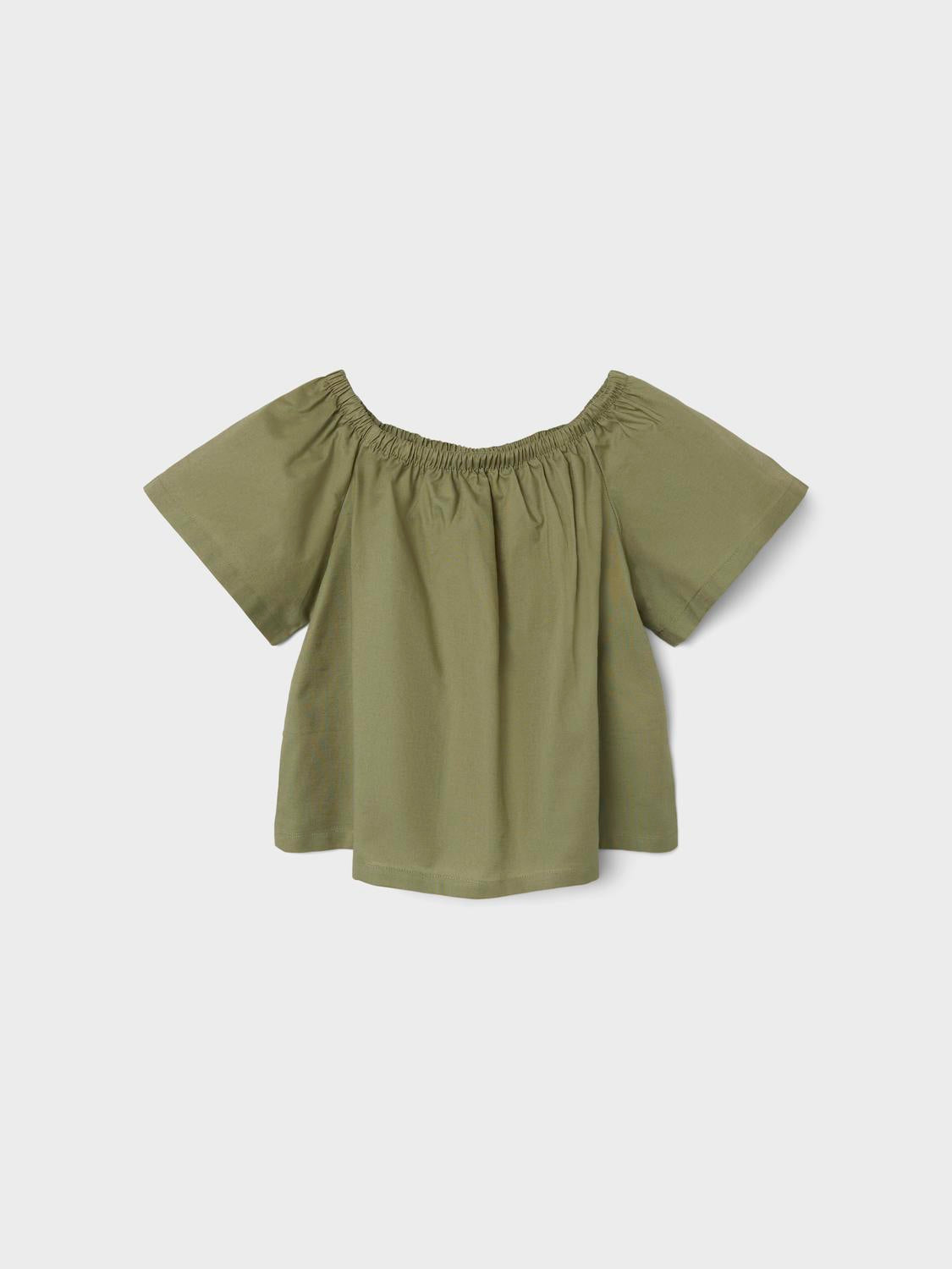 NKFNETOP T-Shirts & Tops - Oil Green